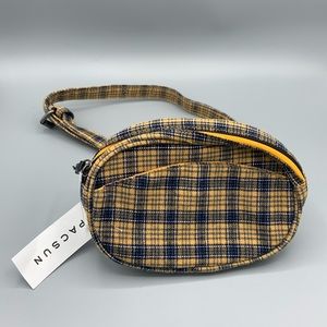 NEW Womens Pacsun Plaid 90's Fanny Pack Waist Bag